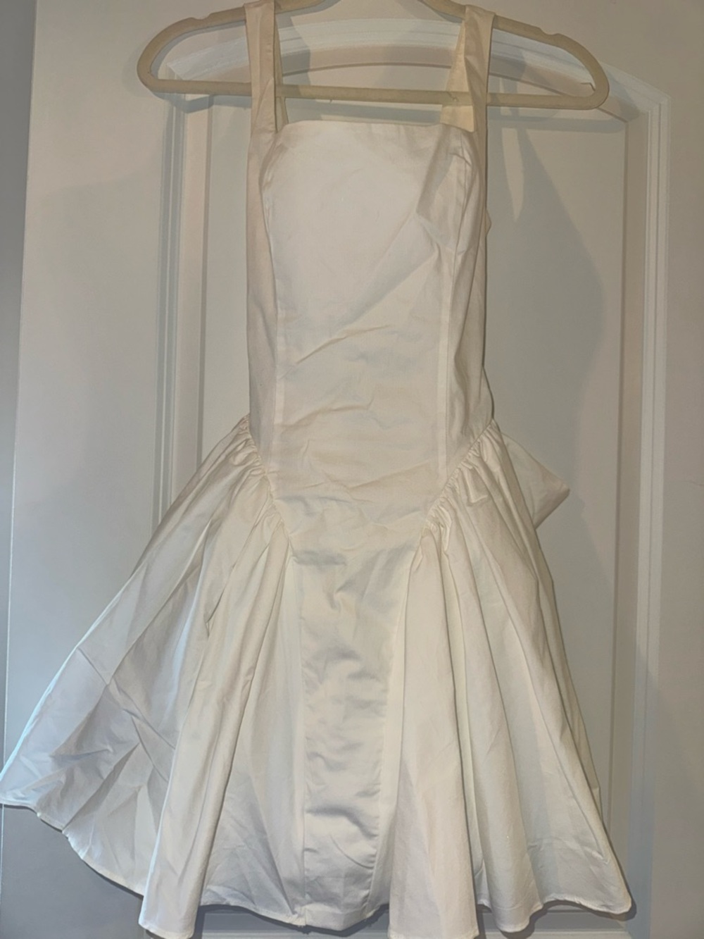 Windsor Ivory White Formal Girls' Dress with Full Skirt